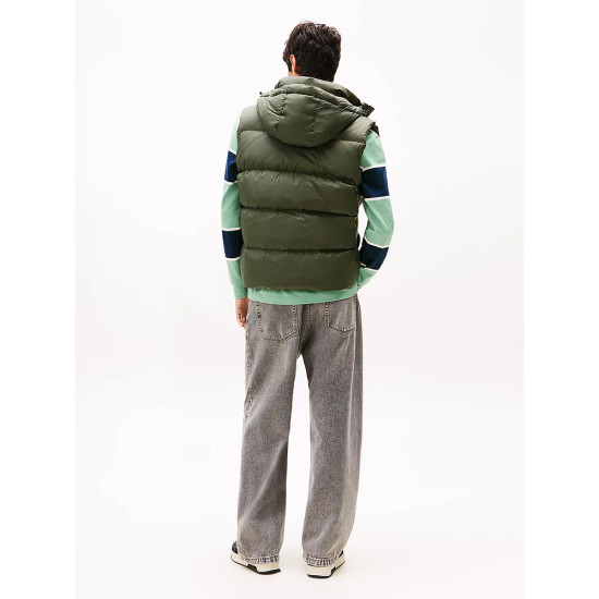 Tommy Hilfiger Ανδρικό αμάνικο μπουφάν Water Rellepent Hooded Relaxed Down Gilet